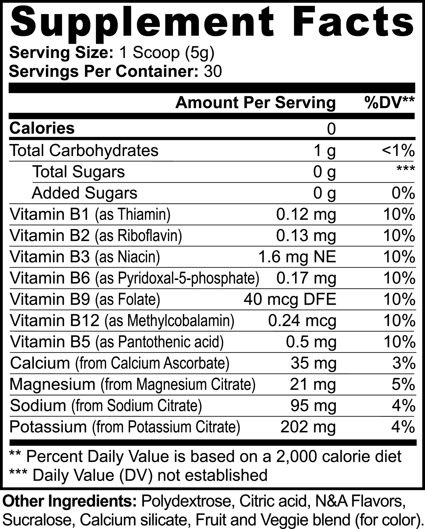 Passion Fruit Electrolyte Powder